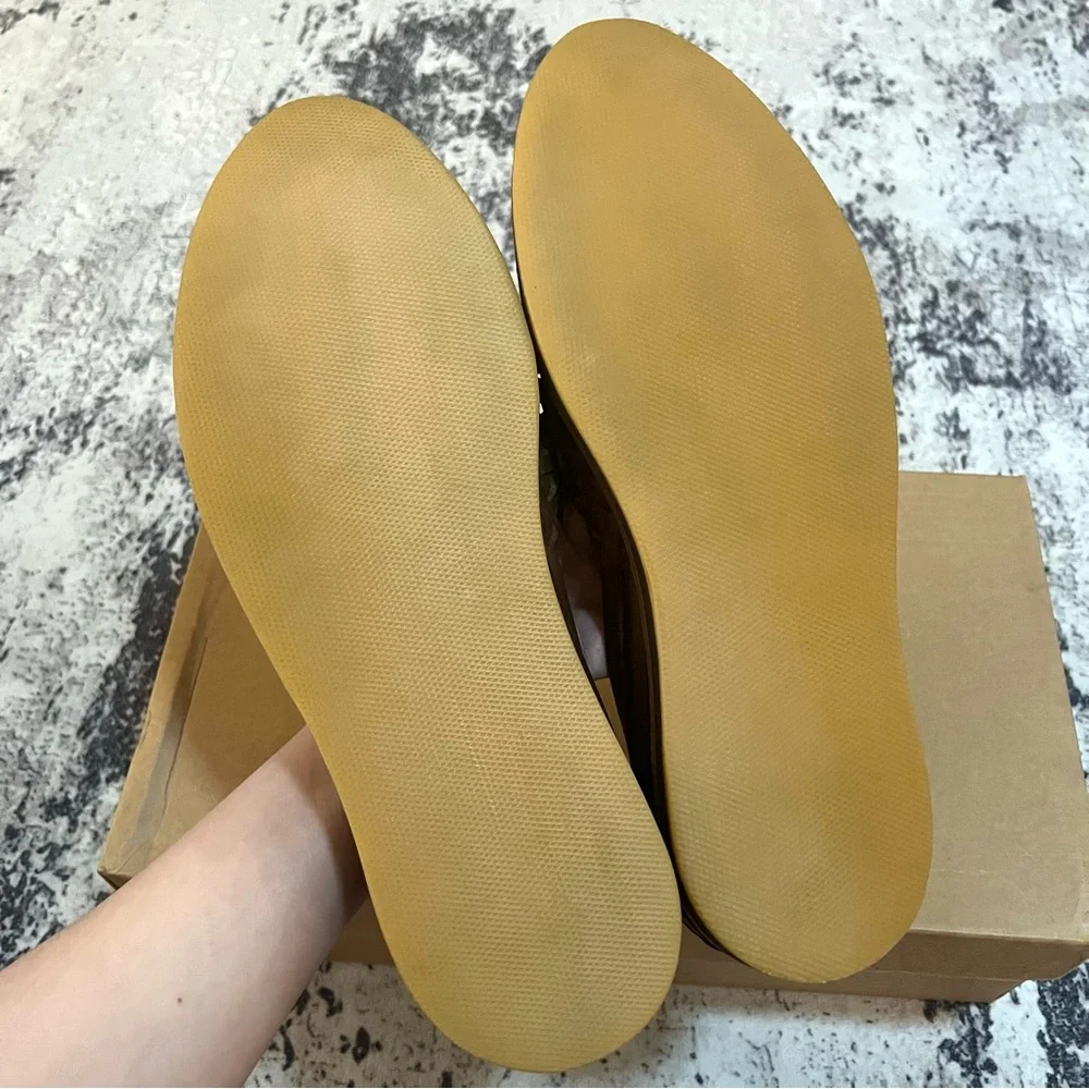 nisolo men huarache slip on brown July sale